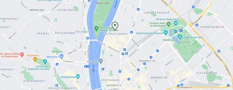 Secret Diamond of the Budapest navigation map to the apartmant